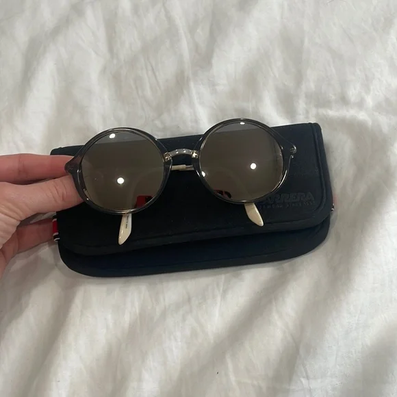 New Women’s Carrera Round Sunglasses Carrera CARRERA 3068/S women 0 Round Sunglasses – Otticanet USA main image 4